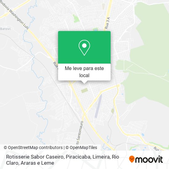 Rotisserie Sabor Caseiro mapa