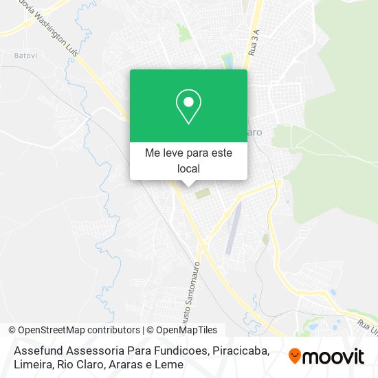 Assefund Assessoria Para Fundicoes mapa