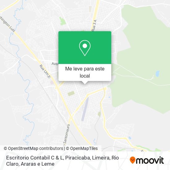 Escritorio Contabil C & L mapa