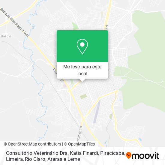 Consultório Veterinário Dra. Katia Finardi mapa