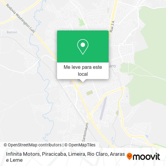 Infínita Motors mapa