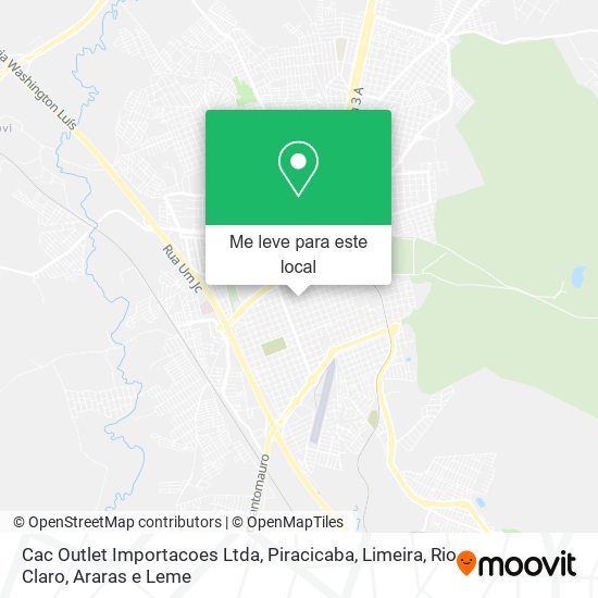 Cac Outlet Importacoes Ltda mapa