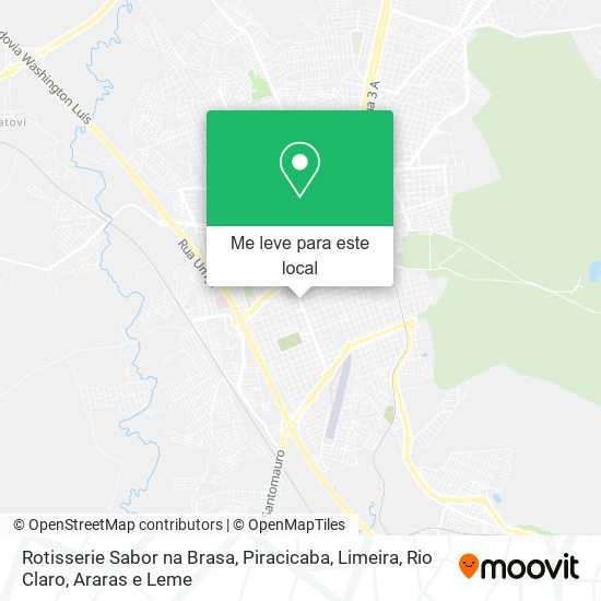 Rotisserie Sabor na Brasa mapa