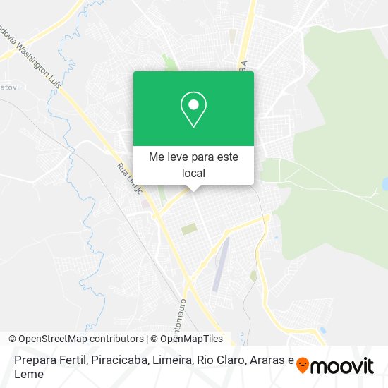Prepara Fertil mapa