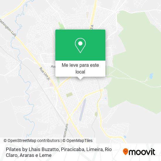 Pilates by Lhais Buzatto mapa