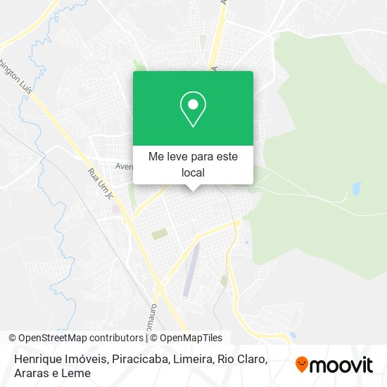 Henrique Imóveis mapa