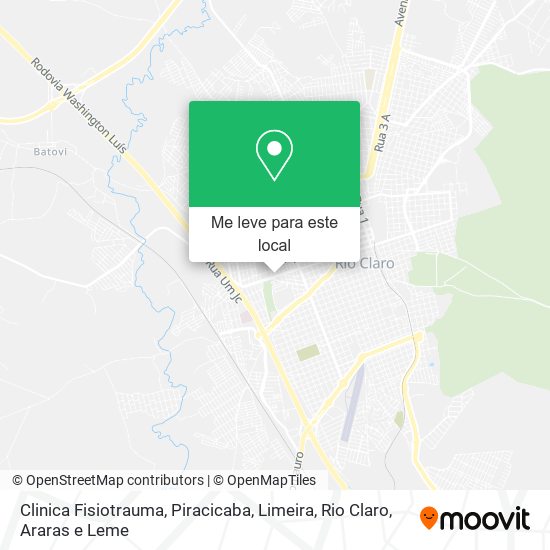 Clinica Fisiotrauma mapa