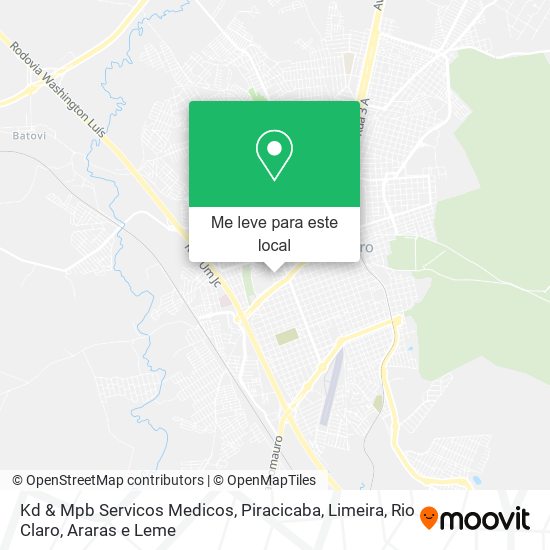 Kd & Mpb Servicos Medicos mapa