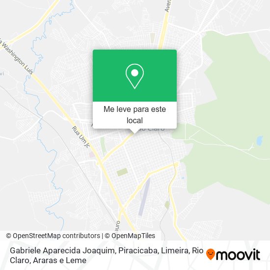 Gabriele Aparecida Joaquim mapa