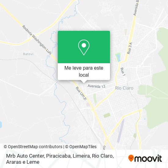 Mrb Auto Center mapa