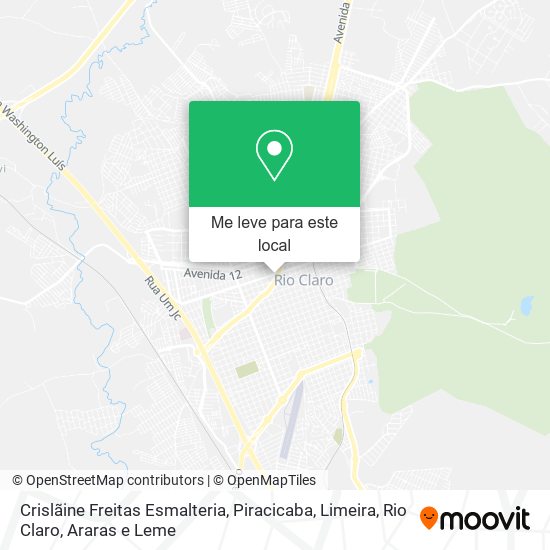 Crislãine Freitas Esmalteria mapa