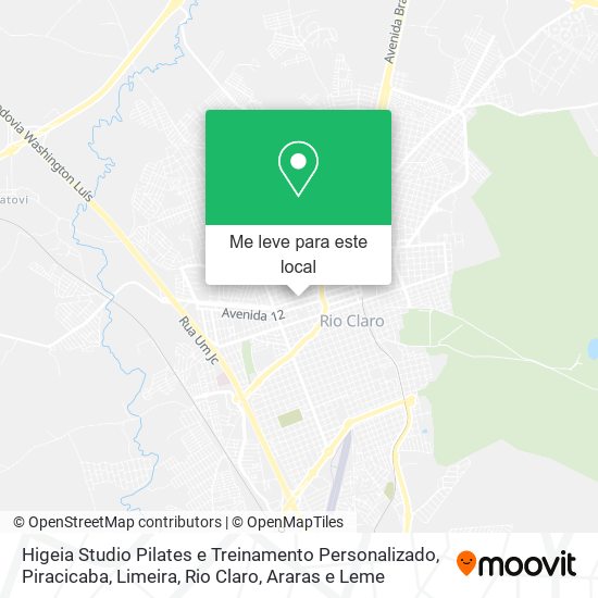 Higeia Studio Pilates e Treinamento Personalizado mapa