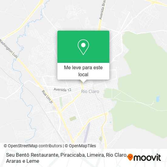 Seu Bentô Restaurante mapa