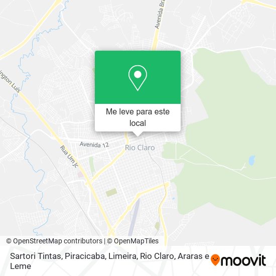 Sartori Tintas mapa