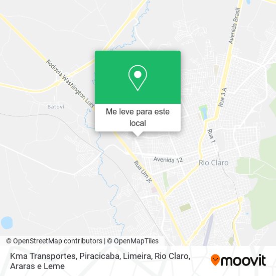 Kma Transportes mapa