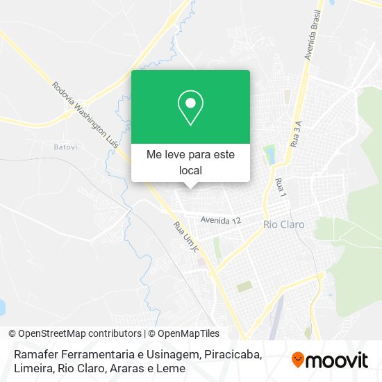 Ramafer Ferramentaria e Usinagem mapa