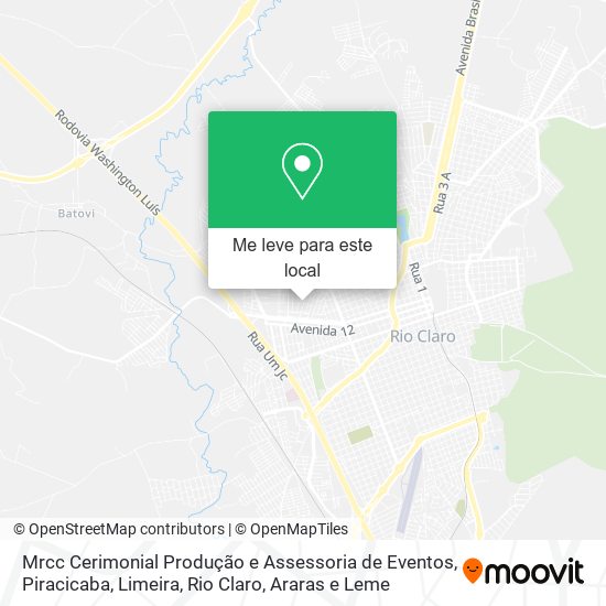 Mrcc Cerimonial Produção e Assessoria de Eventos mapa