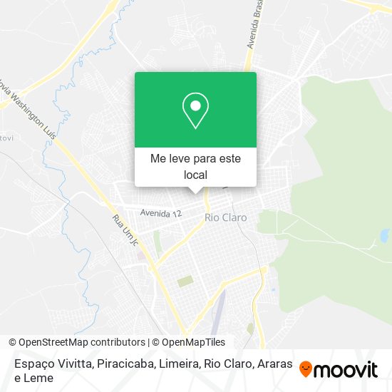 Espaço Vivitta mapa