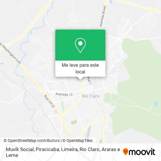 Muvik Social mapa