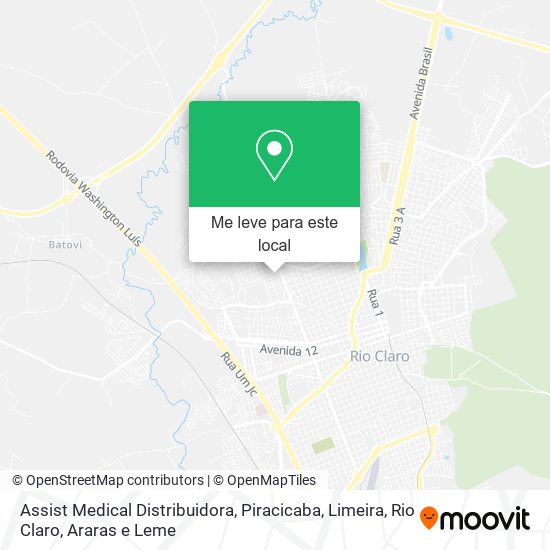 Assist Medical Distribuidora mapa