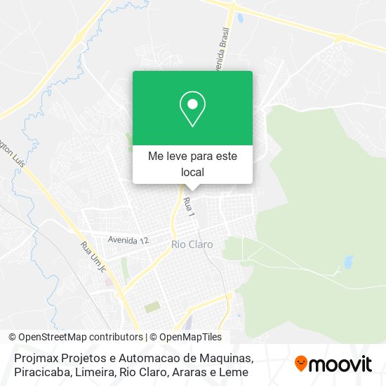 Projmax Projetos e Automacao de Maquinas mapa