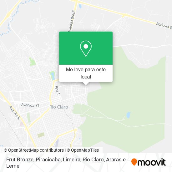 Frut Bronze mapa
