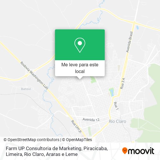 Farm UP Consultoria de Marketing mapa