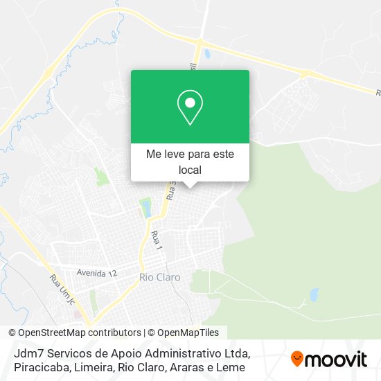 Jdm7 Servicos de Apoio Administrativo Ltda mapa