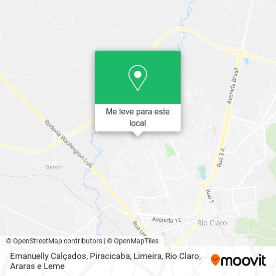 Emanuelly Calçados mapa