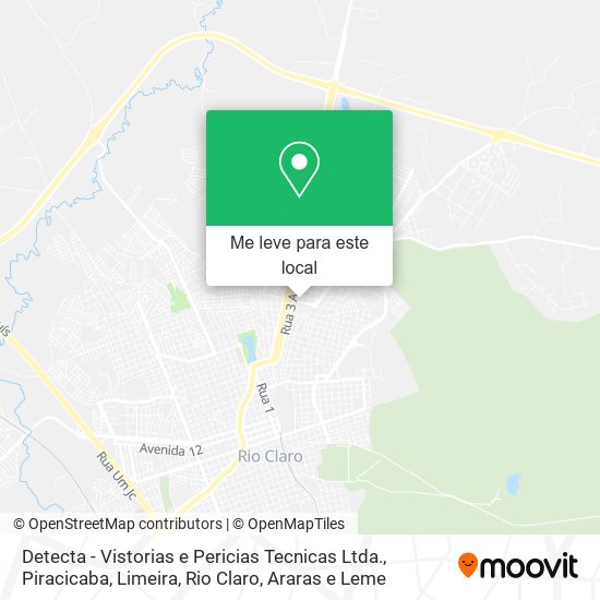 Detecta - Vistorias e Pericias Tecnicas Ltda. mapa