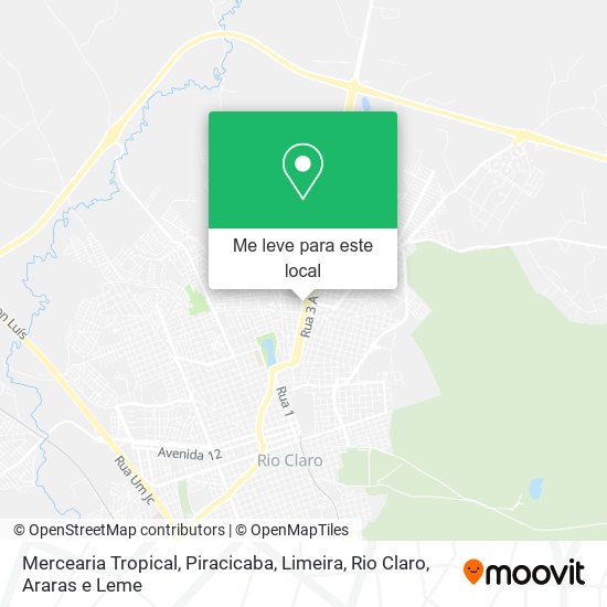 Mercearia Tropical mapa