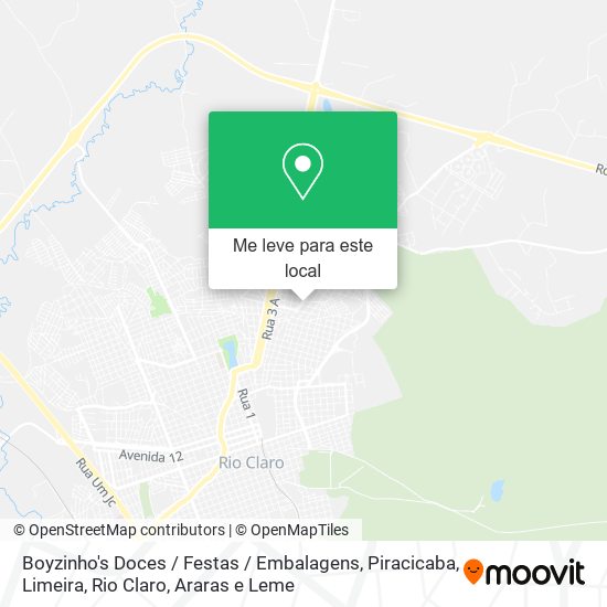Boyzinho's Doces / Festas / Embalagens mapa
