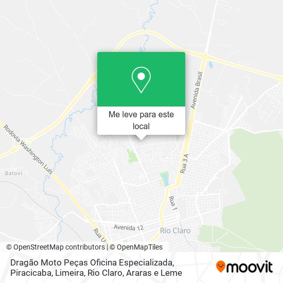 Dragão Moto Peças Oficina Especializada mapa