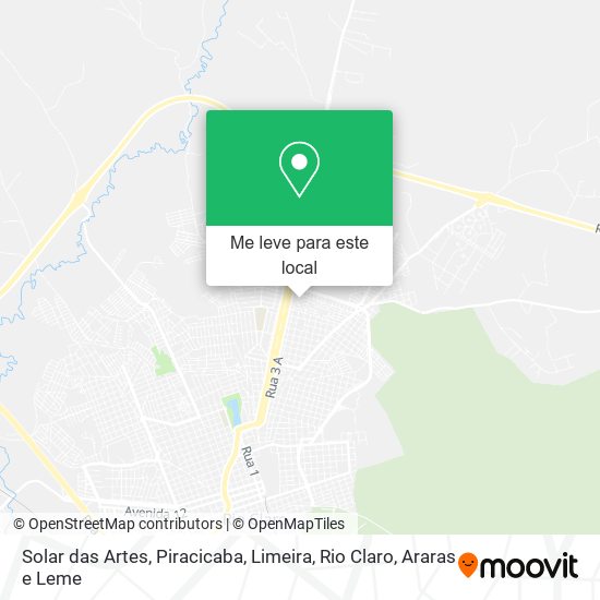 Solar das Artes mapa