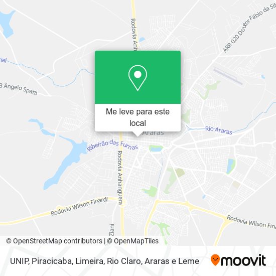 UNIP mapa