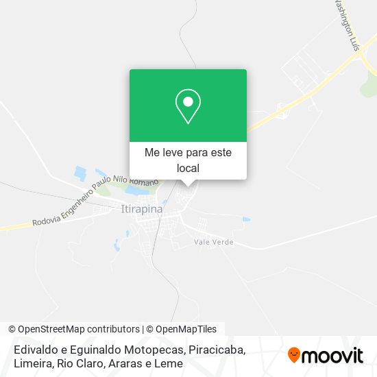 Edivaldo e Eguinaldo Motopecas mapa