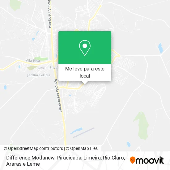 Difference Modanew mapa