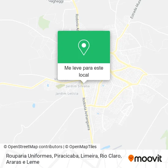 Rouparia Uniformes mapa