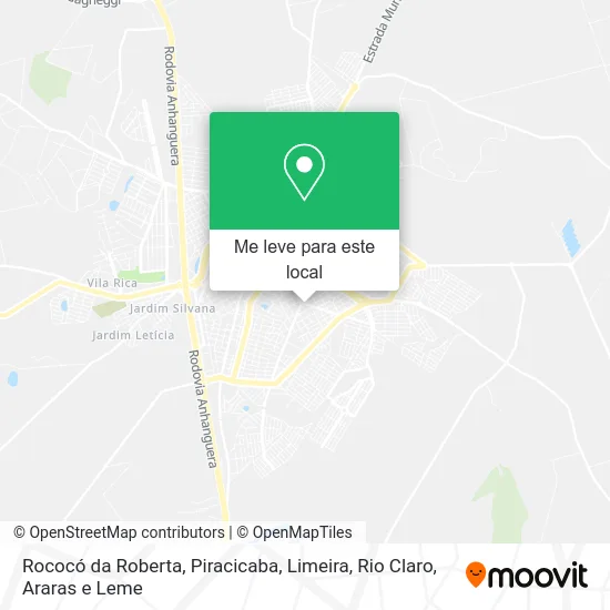 Rococó da Roberta mapa