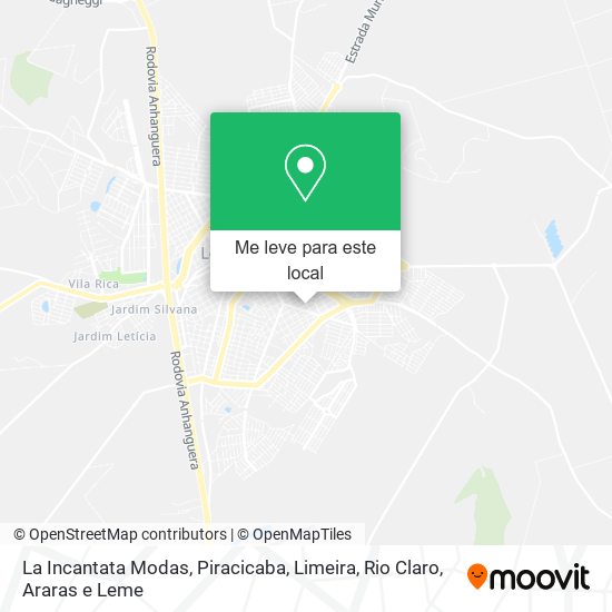La Incantata Modas mapa