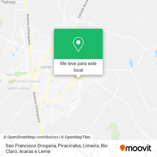 Sao Francisco Drogaria mapa