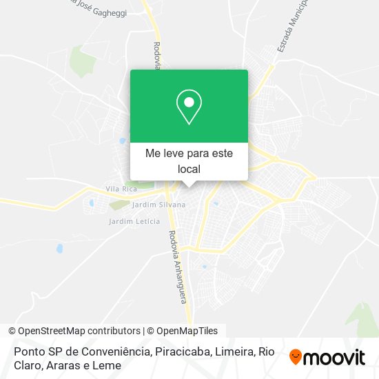 Ponto SP de Conveniência mapa