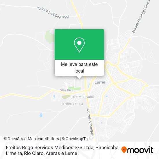 Freitas Rego Servicos Medicos S / S Ltda mapa