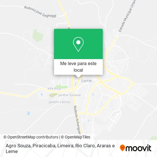 Agro Souza mapa