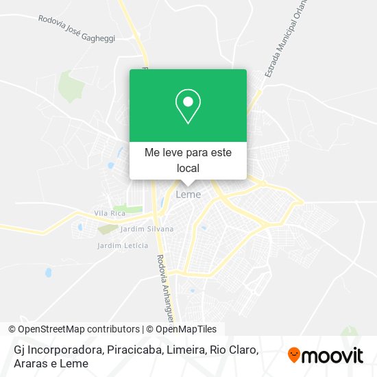 Gj Incorporadora mapa