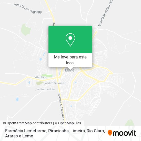 Farmácia Lemefarma mapa