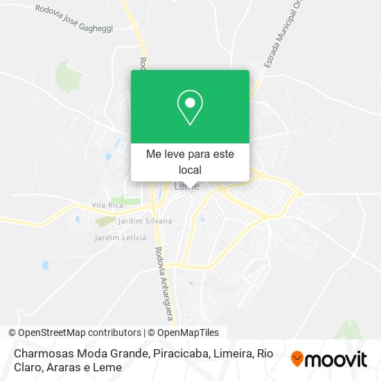 Charmosas Moda Grande mapa