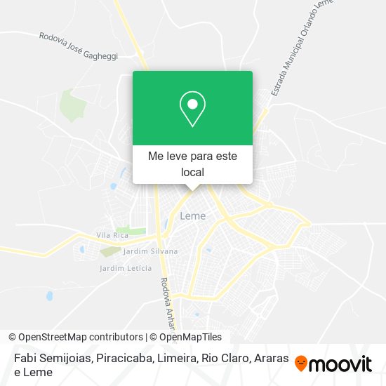 Fabi Semijoias mapa