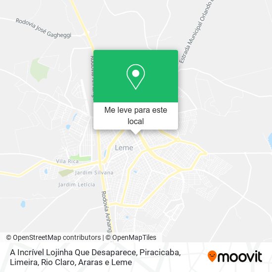 A Incrível Lojinha Que Desaparece mapa