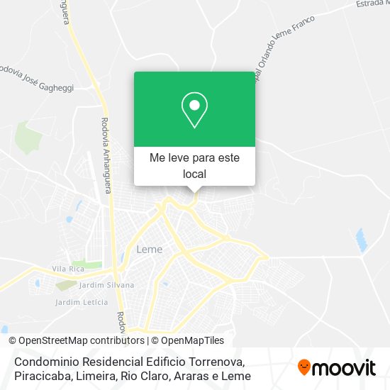 Condominio Residencial Edificio Torrenova mapa